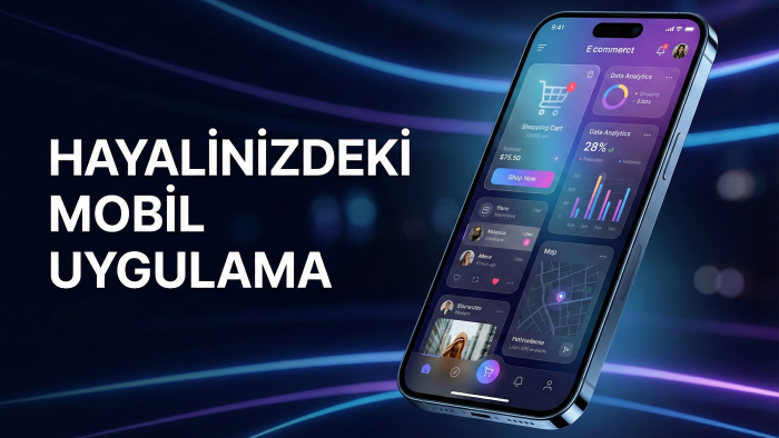 mobil uygulama projenizi A'dan Z'ye anahtar teslim yaparım