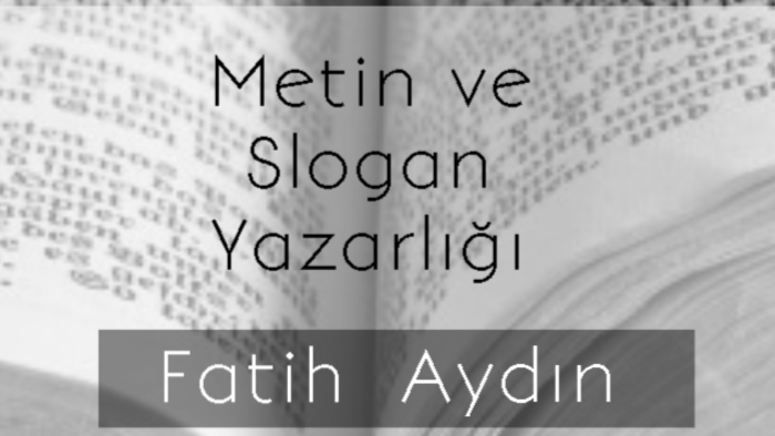 metin yazarlığı yapabilir ve slogan yazabilirim