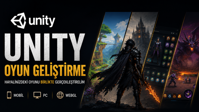 isteğinize özel Unity ile oyun geliştiririm