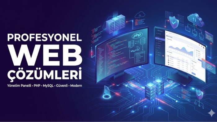 size özel yönetim panelli web siteleri kurarım
