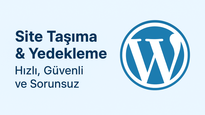 WordPress sitenizi güvenli ve sorunsuz taşıyorum