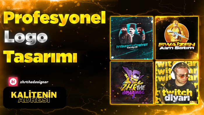özgün ve dikkat çekici logo tasarımları yapıyorum
