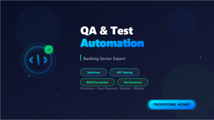 mobil ve web testlerini ayrıntılı ve kapsamlı yaparım
