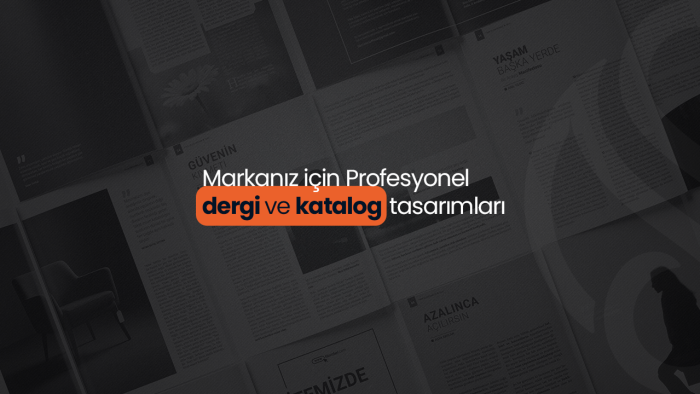 profesyonel dergi ve katalog tasarımı yaparım