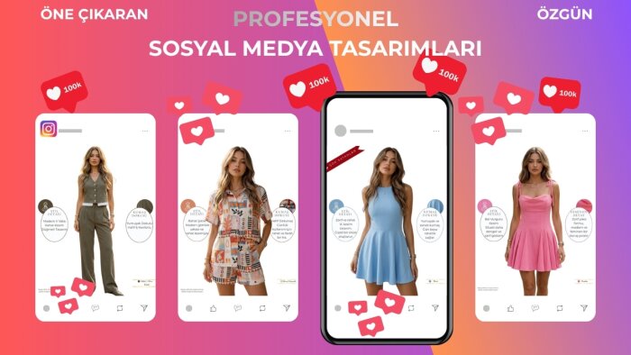 öne çıkaran ve etkin sosyal medya tasarımları yaparım