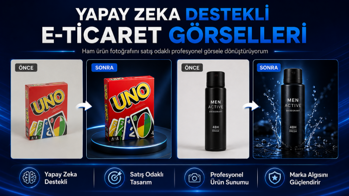 e-ticaret için satış odaklı ürün görselleri tasarlarım