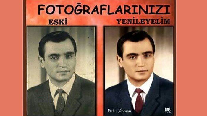 Eski resim yenileme yaparım