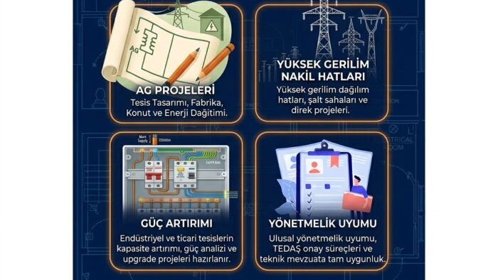 elektrik tesisat projeleri çizimi yapıyorum