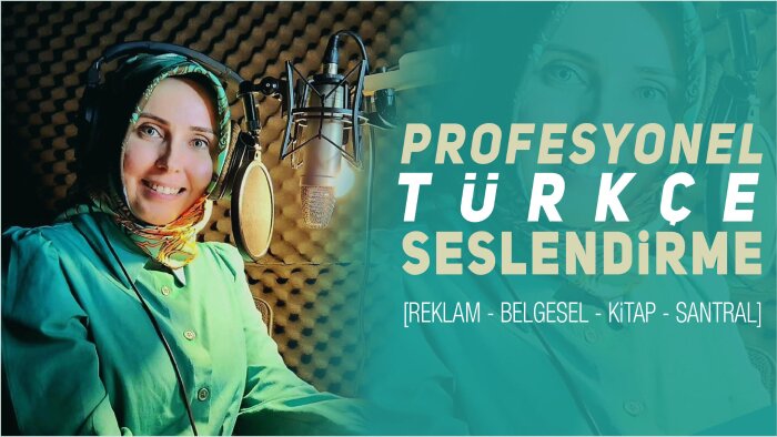 metinlerinize uygun profesyonel seslendirme yaparım