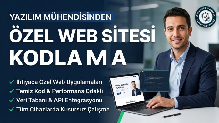 özel web sitelerinizi mühendislik vizyonuyla kodluyorum