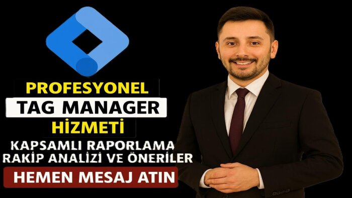 websiteniz için google tag manager hizmeti sunarım
