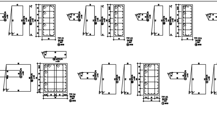 kalıp ve donatı paftalarınızı AutoCAD ile temize çekerim