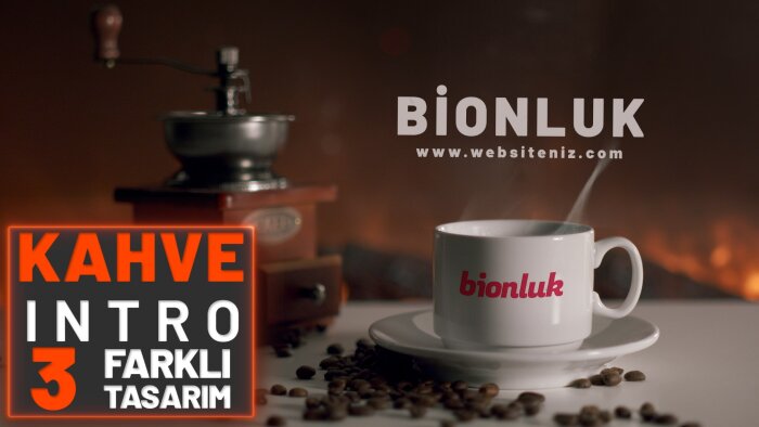 logonuza kahve temalı introlar yapabilirim