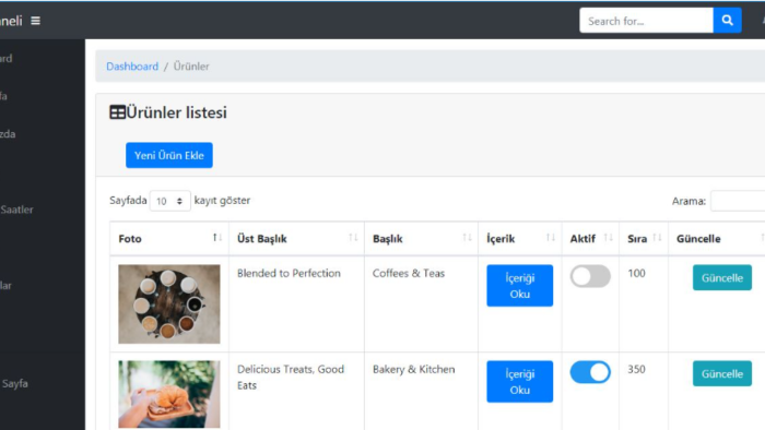 Asp.net core kullanarak sizler için proje geliştirebilirim