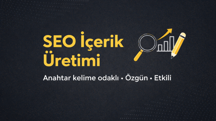 web sayfanıza uygun SEO uyumlu metinler yazabilirim