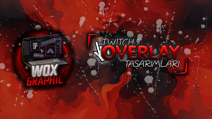 twitch kanalınız için overlay tasarımları yapabilirim