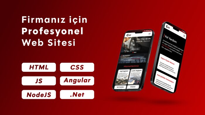sizin için profesyonel web sitesi oluşturabilirim