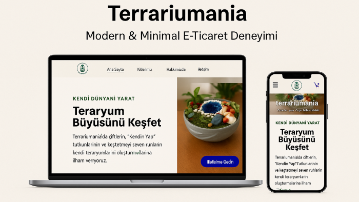 fikirlerinizi modern bir siteye dönüştürürüm