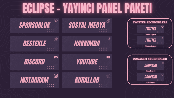 profesyonel yayıncı panelleri yapabilirim