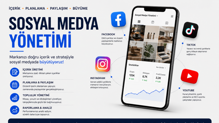 sosyal medya hesaplarınızı yönetebilirim