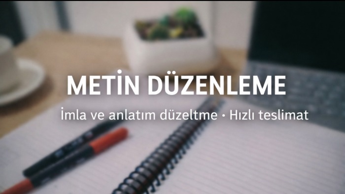 metinlerde imla ve anlatım düzeltmesi yaparım