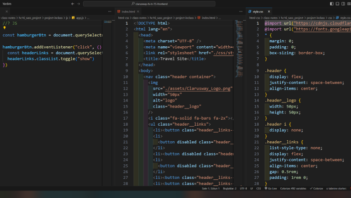 tasarımlarımı html, css, javasript, react vb. ile kodlarım