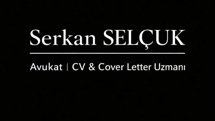 ulusal/uluslararası başvurular için CV ve ön yazı hazırlarım