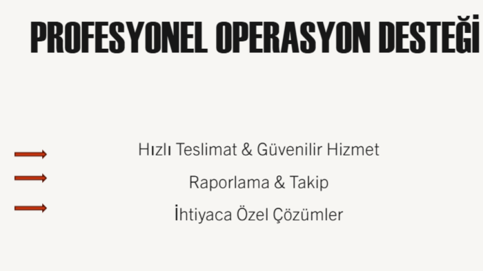 sanal asistanlık ve operasyon desteği sağlıyorum