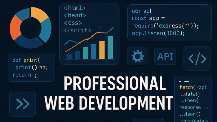 web yazılım alanında uzman çözümler sunarım