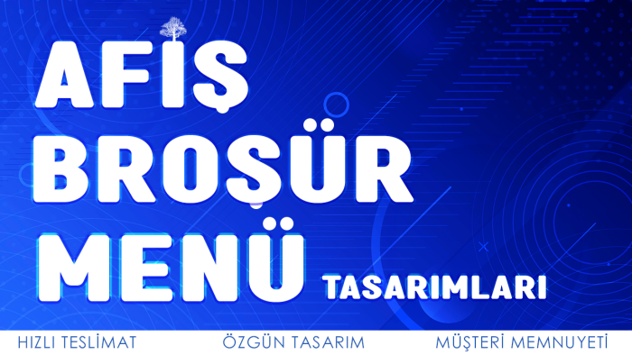 afiş, el ilanı, broşür tasarlıyorum