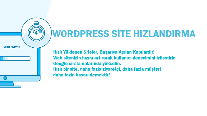 wordpress sitenizi hızlandırıp en iyi performansı sağlarım