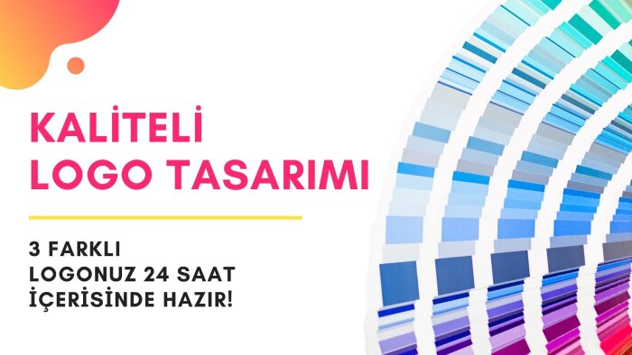 24 saat içinde kaliteli logolar tasarlarım