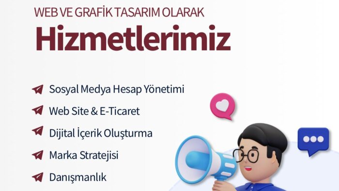 banner, sosyal medya post, grafik tasarım yapabilirim