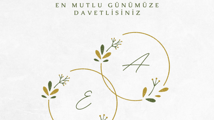 bu yoldan geçmiş biri olarak davetiyelerinizi düzenlerim