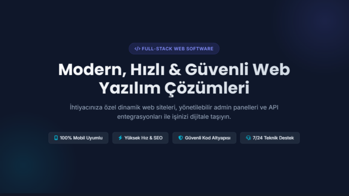  internet sitesi tasarımı ve yazılımı yaparım