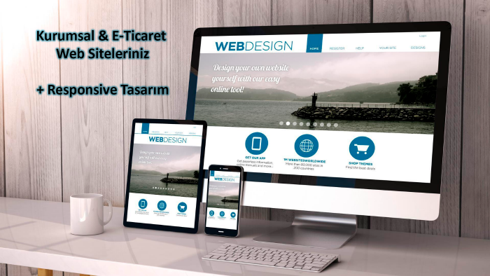 web sitenizin tasarımını yapabilirim