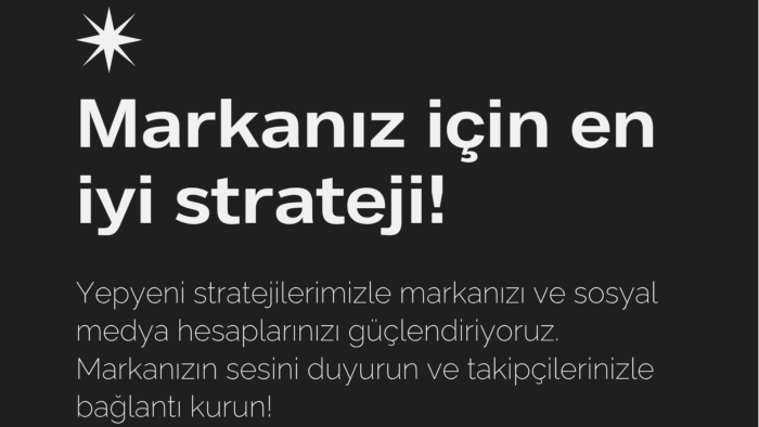 sosyal medya reklamları tasarlıyorum