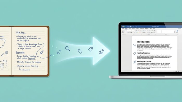 el yazısı, PDF ve belgelerinizi Word'e çevirebilirim
