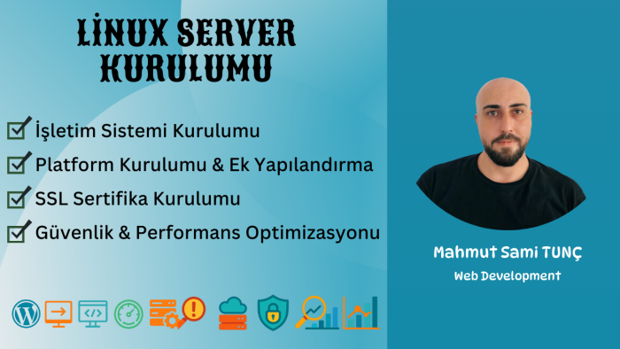 linux server kurulumu ve danışmanlık hizmetleri sağlıyorum
