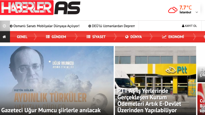 4 yaş otoriter news haber sitede tanıtım yazısı yayınlıyorum
