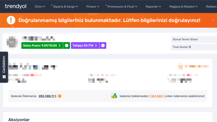 trendyol mağaza açılışınızı yaparım