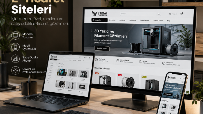 profesyonel e-ticaret siteleri tasarlıyor ve kuruyorum