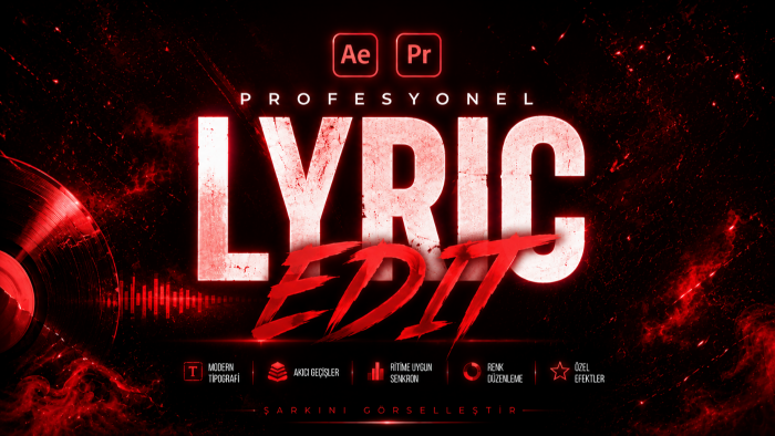 dikkat çeken lyric editler hazırlarım