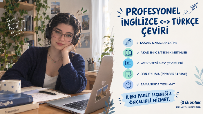 İngilizce - Türkçe çeviri yapıyorum