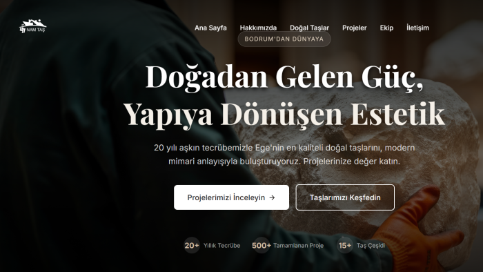 sıfırdan website tasarlıyorum