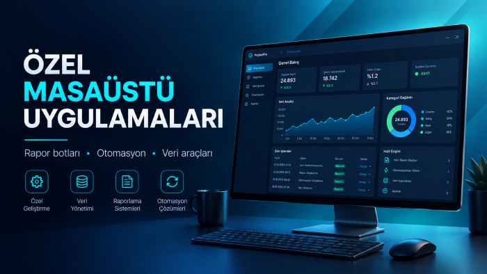 fikrini çalışan bir masaüstü uygulamasına dönüştürürüm