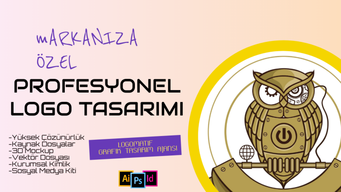 sizin için profesyonel ve şık logolar tasarlıyorum