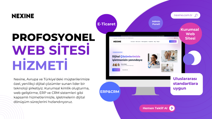 ekibimle ile birlikte profosyonel web sitesi yapabilirim