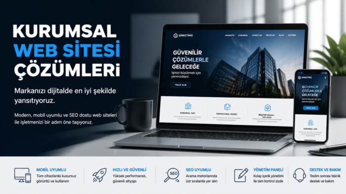 işletmeler için modern ve kurumsal web siteleri geliştiririm