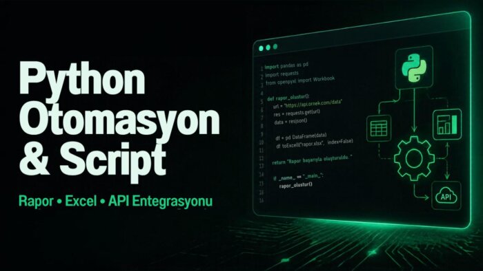 Python ile iş süreçlerinizi otomatikleştiririm